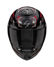 CASCO SCORPION EXO-GT SP AIR AUGUSTA BLACK/GREY/RED