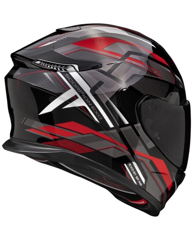 CASCO SCORPION EXO-GT SP AIR AUGUSTA BLACK/GREY/RED