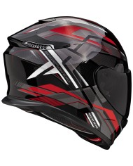 CASCO SCORPION EXO-GT SP AIR AUGUSTA BLACK/GREY/RED