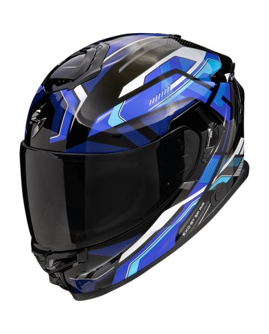 CASCO SCORPION EXO-GT SP AIR AUGUSTA BLACK/GREY/BLUE