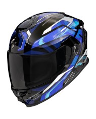 CASCO SCORPION EXO-GT SP AIR AUGUSTA BLACK/GREY/BLUE