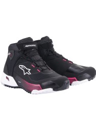 ZAPATILLAS ALPINESTARS CR-X DRYSTAR WOMAN BLACK/WHITE/DIVA PINK
