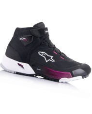 ZAPATILLAS ALPINESTARS CR-X DRYSTAR WOMAN BLACK/WHITE/DIVA PINK