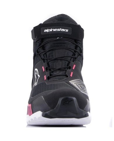 ZAPATILLAS ALPINESTARS CR-X DRYSTAR WOMAN BLACK/WHITE/DIVA PINK