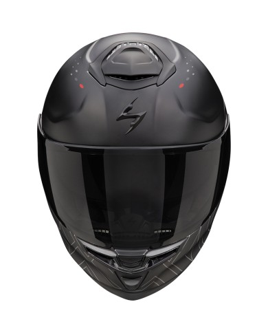 CASCO SCORPION EXO-GT SP AIR TECHLANE MATT-BLACK/GREY/RED