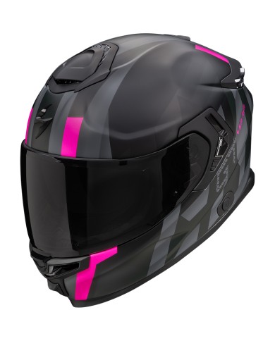CASCO SCORPION EXO-GT SP AIR TOURADVEN MATT-BLACK/PINK