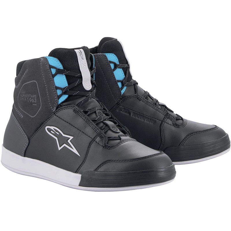 ZAPATILLAS ALPINESTARS CHROME DRYSTAR WOMENS BLACK ASPHALT/TURQUOISE