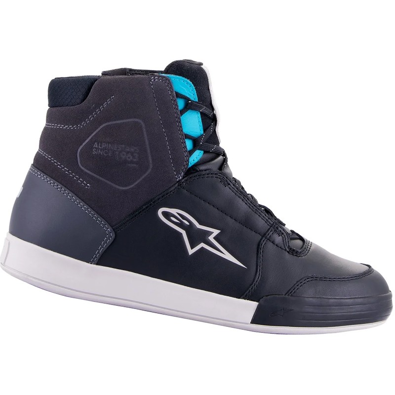 ZAPATILLAS ALPINESTARS CHROME DRYSTAR WOMENS BLACK ASPHALT/TURQUOISE