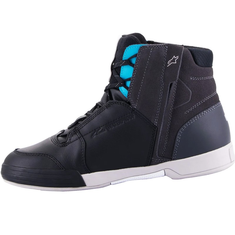 ZAPATILLAS ALPINESTARS CHROME DRYSTAR WOMENS BLACK ASPHALT/TURQUOISE