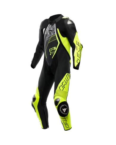 MONO DAINESE AUDAX D-ZIP PROFESIONAL NEGRO/AMARILLO-FLUOR/BLANCO