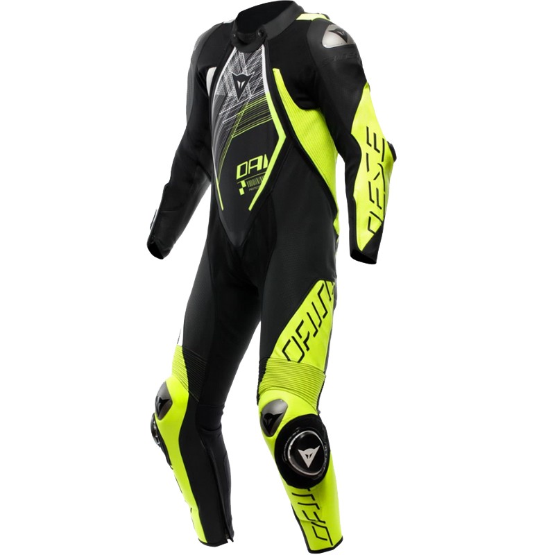 MONO DAINESE AUDAX D-ZIP PROFESIONAL NEGRO/AMARILLO-FLUOR/BLANCO