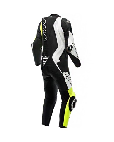 MONO DAINESE AUDAX D-ZIP PROFESIONAL NEGRO/AMARILLO-FLUOR/BLANCO