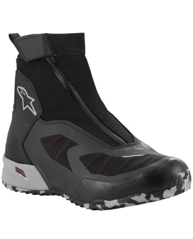 ZAPATILLAS ALPINESTARS CR-8 GORE-TEX BLACK/MID GRAY/BRIGHT RED