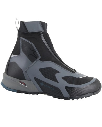 ZAPATILLAS ALPINESTARS CR-8 GORE-TEX BLACK/DARK GRAY/PETROL BLUE