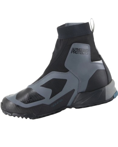 ZAPATILLAS ALPINESTARS CR-8 GORE-TEX BLACK/DARK GRAY/PETROL BLUE