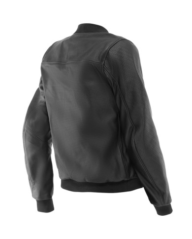CHAQUETA DAINESE ACCENTO WMN PERFORADA NEGRO