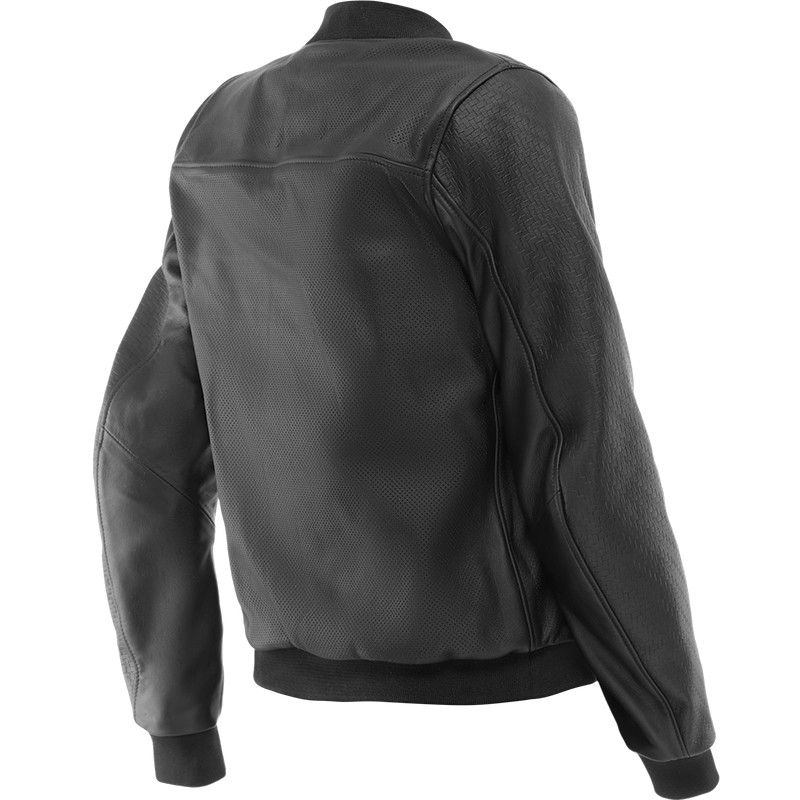 CHAQUETA DAINESE ACCENTO WMN PERFORADA NEGRO