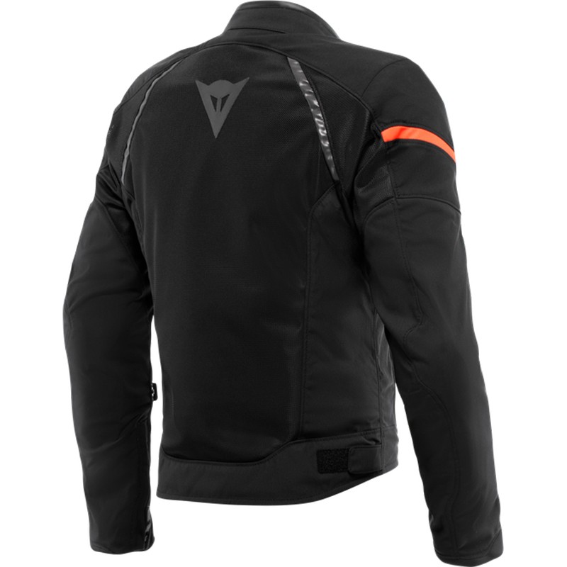 CHAQUETA DAINESE AIR-FRAME 3 TEX NEGRO/ROJO-FLUOR