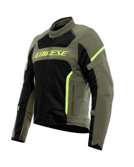 CHAQUETA DAINESE AIR-FRAME 3 TEX VERDE/NEGRO/AMARILLO-FLUOR