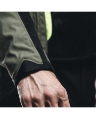 CHAQUETA DAINESE AIR-FRAME 3 TEX VERDE/NEGRO/AMARILLO-FLUOR