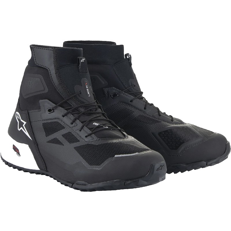 ZAPATILLAS ALPINESTARS CR-1 BLACK/WHITE