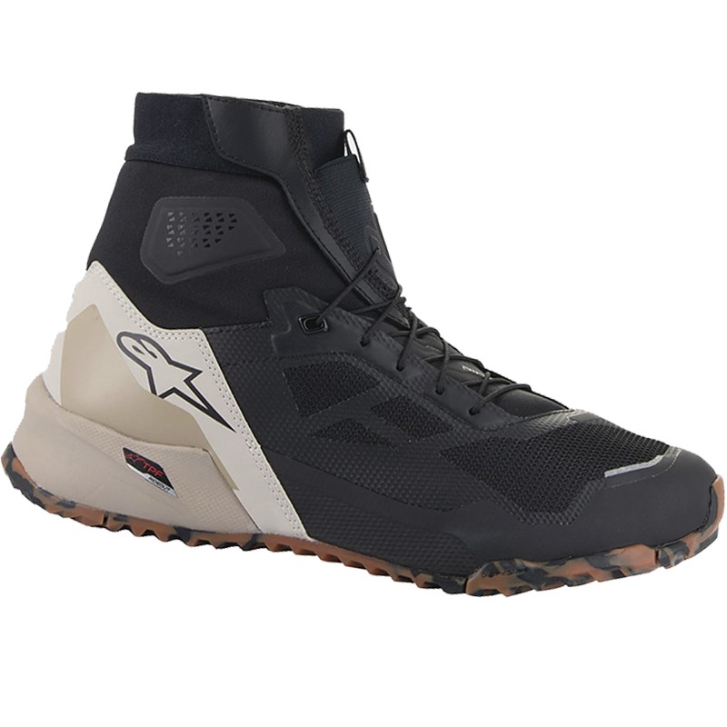 ZAPATILLAS ALPINESTARS CR-1 BLACK/LIGHT BROWN