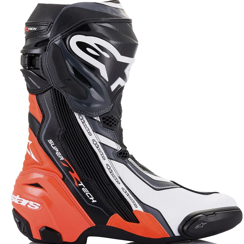 BOTAS ALPINESTARS SUPERTECH R BLACK/RED FLUO/WHITE/GRAY