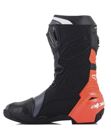BOTAS ALPINESTARS SUPERTECH R BLACK/RED FLUO/WHITE/GRAY