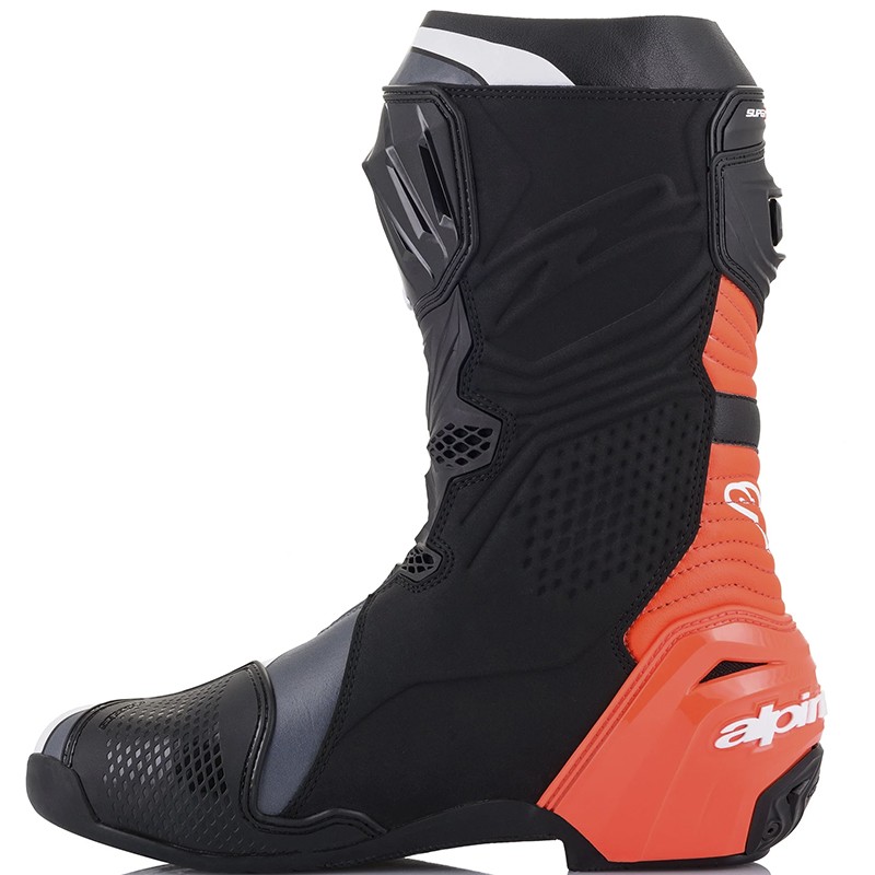 BOTAS ALPINESTARS SUPERTECH R BLACK/RED FLUO/WHITE/GRAY