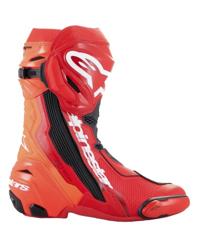 BOTAS ALPINESTARS SUPERTECH R BRIGHT RED/RED FLUO