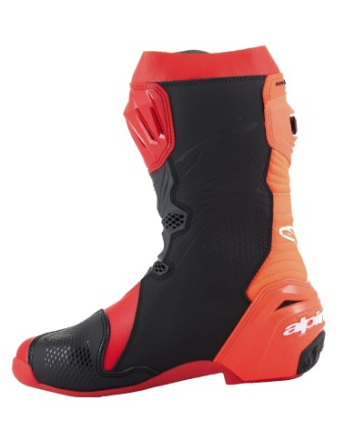 BOTAS ALPINESTARS SUPERTECH R BRIGHT RED/RED FLUO