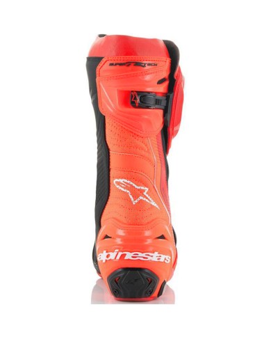 BOTAS ALPINESTARS SUPERTECH R VENTED BRIGHT RED/RED FLUO