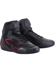 ZAPATILLAS ALPINESTARS FASTER-3 RIDEKNIT BLACK/DARK GRAY/BRIGHT RED