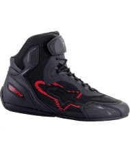 ZAPATILLAS ALPINESTARS FASTER-3 RIDEKNIT BLACK/DARK GRAY/BRIGHT RED