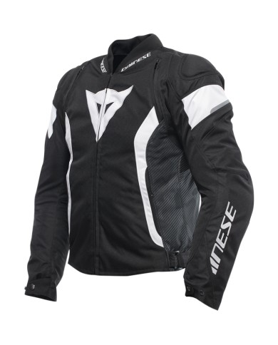 CHAQUETA DAINESE AVRO 5 TEX NEGRO/BLANCO