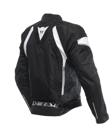 CHAQUETA DAINESE AVRO 5 TEX NEGRO/BLANCO