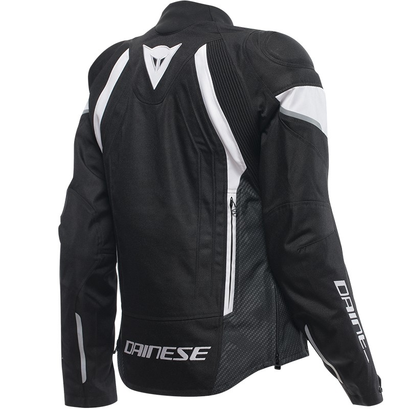 CHAQUETA DAINESE AVRO 5 TEX WMN NEGRO/BLANCO