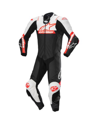 MONO ALPINESTARS MISSILE V2 WARD PROFESIONAL BLACK/WHITE/RED FLUO