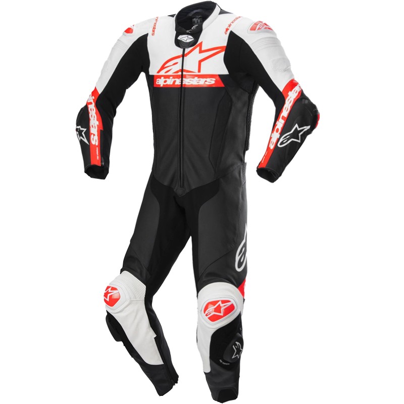 MONO ALPINESTARS MISSILE V2 WARD PROFESIONAL BLACK/WHITE/RED FLUO
