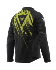 CHAQUETA DAINESE HEROSPHERE TEX JACKET NEGRO/AMARILLO-FLUOR