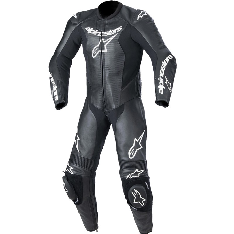 MONO ALPINESTARS YOUTH GP PLUS V2 JUNIOR PROFESIONAL BLACK