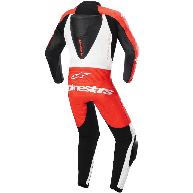 MONO ALPINESTARS YOUTH GP PLUS V2 JUNIOR PROFESIONAL RED FLUO/WHITE/BLACK