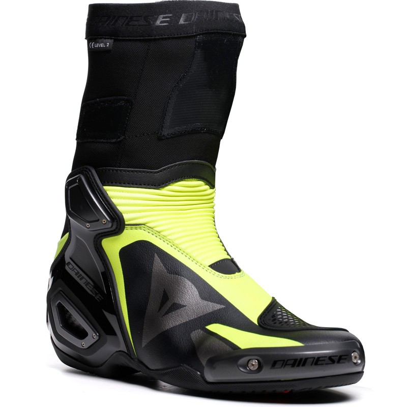 BOTAS DAINESE AXIAL 2 NEGRO/AMARILLO-FLUOR