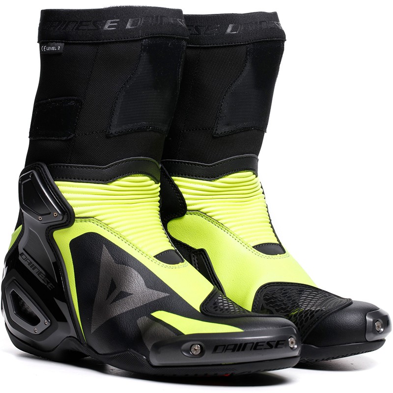 BOTAS DAINESE AXIAL 2 NEGRO/AMARILLO-FLUOR