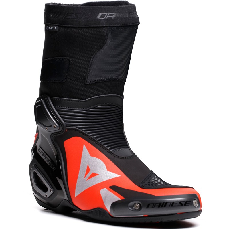 BOTAS DAINESE AXIAL 2 NEGRO/ROJO-FLUOR