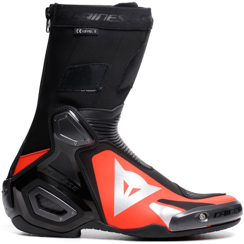 BOTAS DAINESE AXIAL 2 NEGRO/ROJO-FLUOR