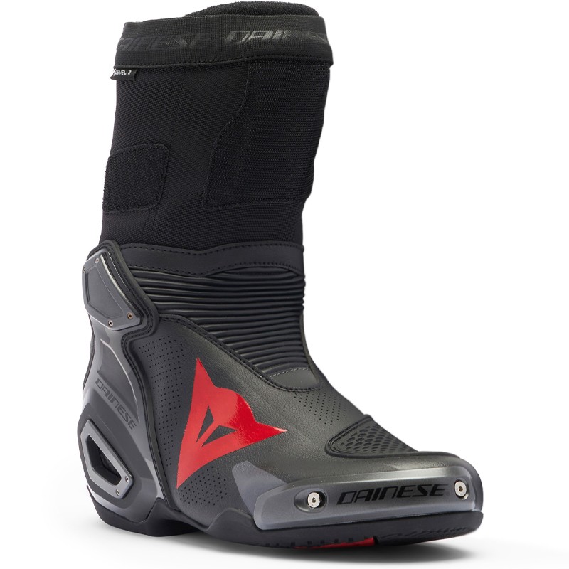 BOTAS DAINESE AXIAL 2 AIR NEGRO/ROJO-FLUOR