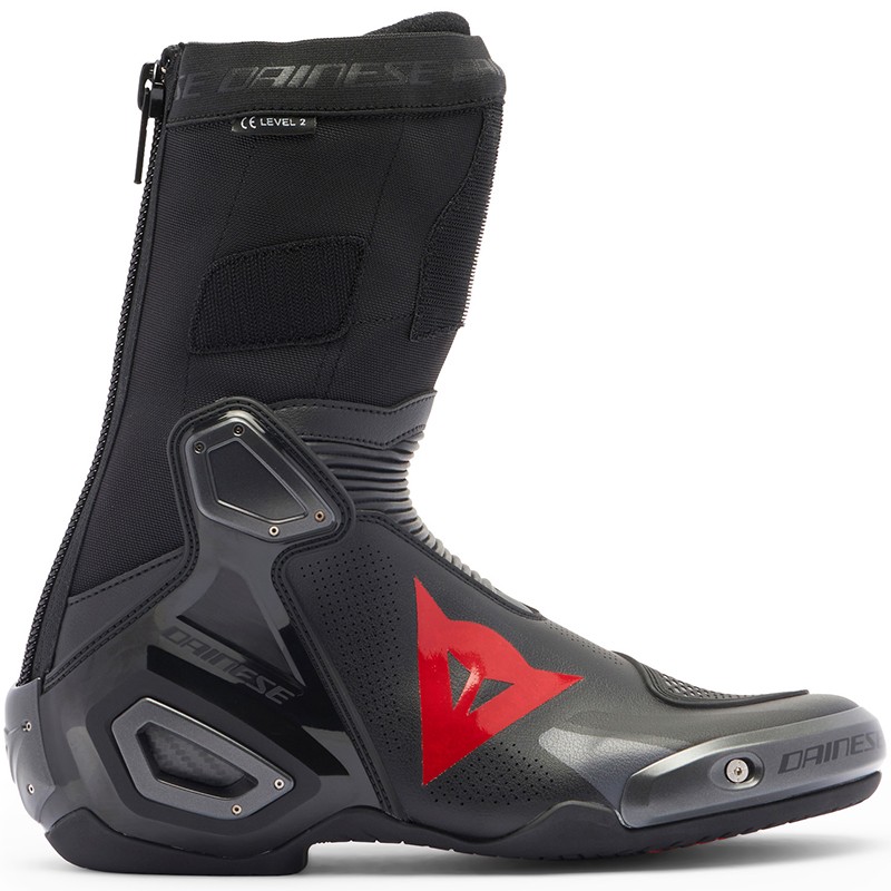 BOTAS DAINESE AXIAL 2 AIR NEGRO/ROJO-FLUOR