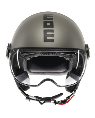 CASCO MOMO DESIGN FGTR EVO 2206 MATT TITANIUM