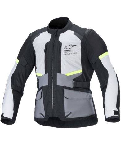 CHAQUETA ALPINESTARS ANDES AIR DRYSTAR ICE GRAY/DARK GRAY/BLACK